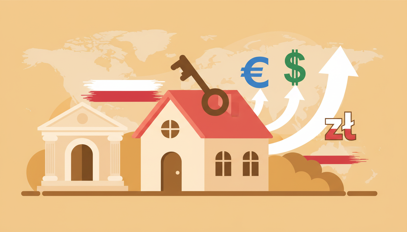 Kredyt hipoteczny w Polsce pracując za granicą