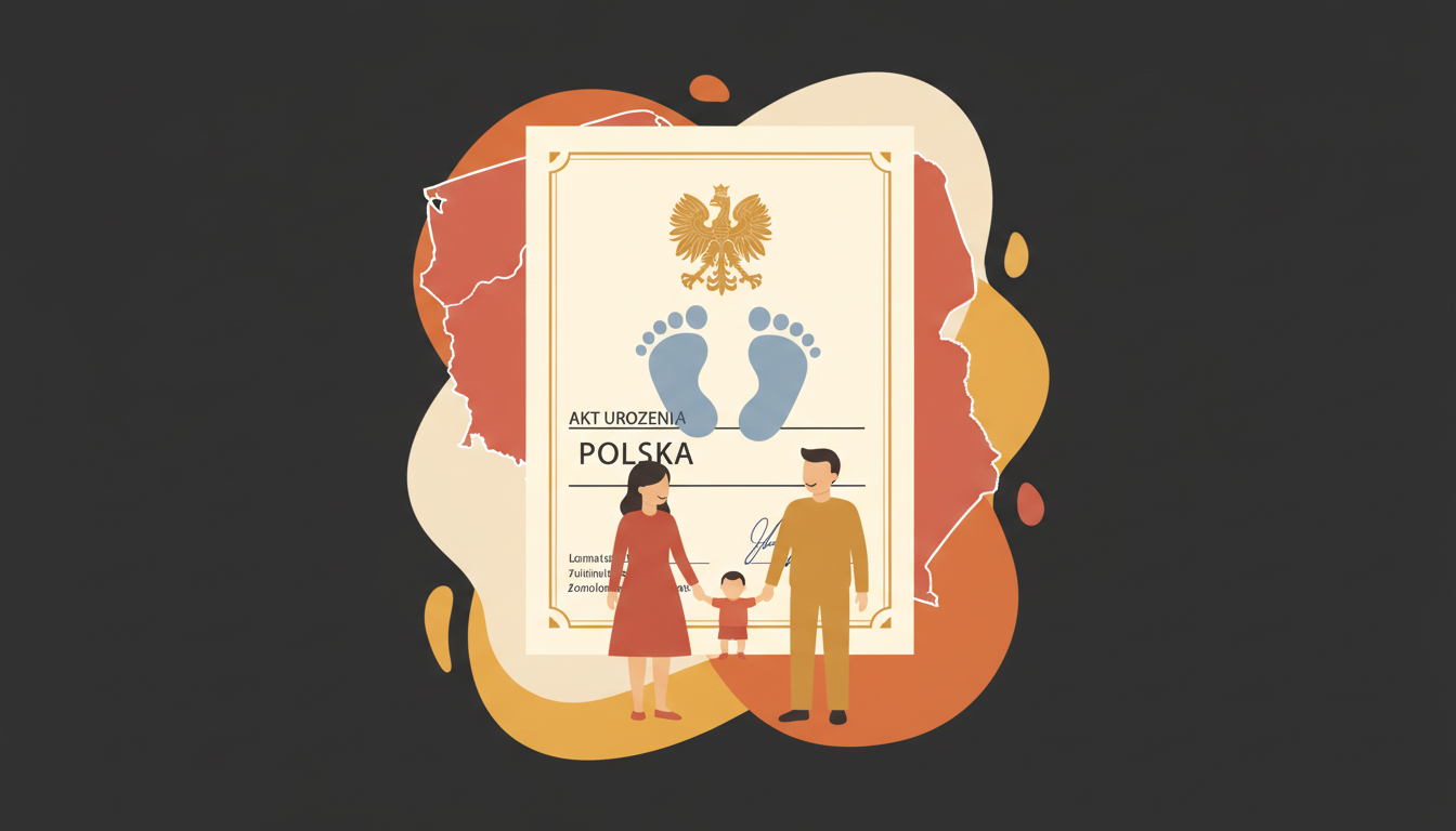 Rejestracja dziecka urodzonego za granicą w polskim USC